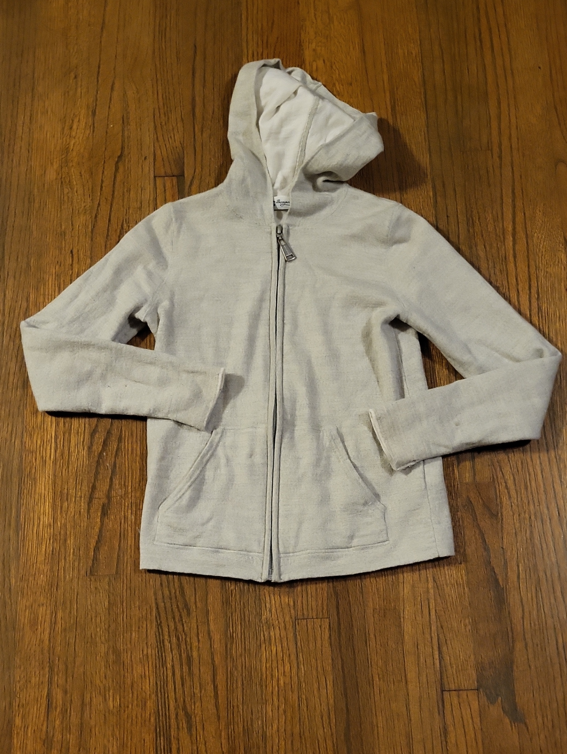 Bonpoint Cream Wool Sweater Jacket